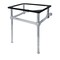 Fauceture VBH242030C Templeton 24" x 20-3/8" x 30" Brass Console Sink Legs, Chrm VBH242030C - alternate 1